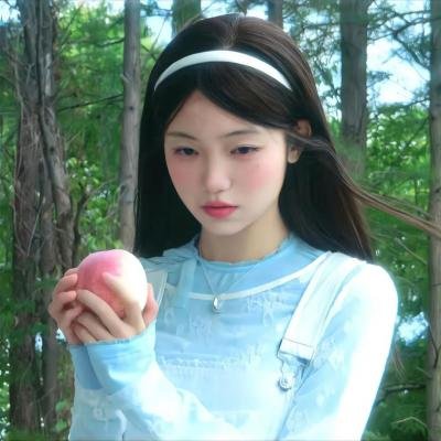 蓝色眼影